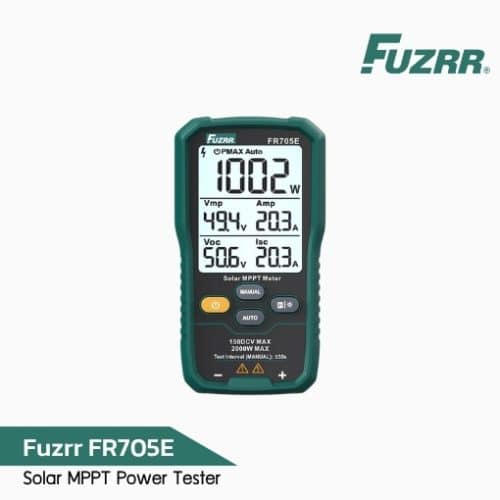 Fuzrr FR705E Solar MPPT Power Tester เครื่องทดสอบแผงโซลาร์เซลล์