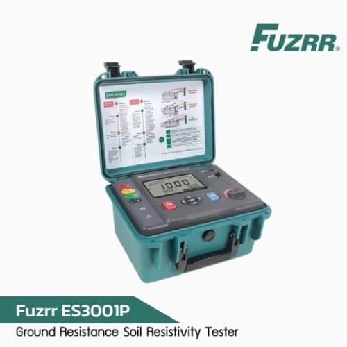 FUZRR ES3001P เครื่องวัดความต้านทานดินและ Soil Resistivity