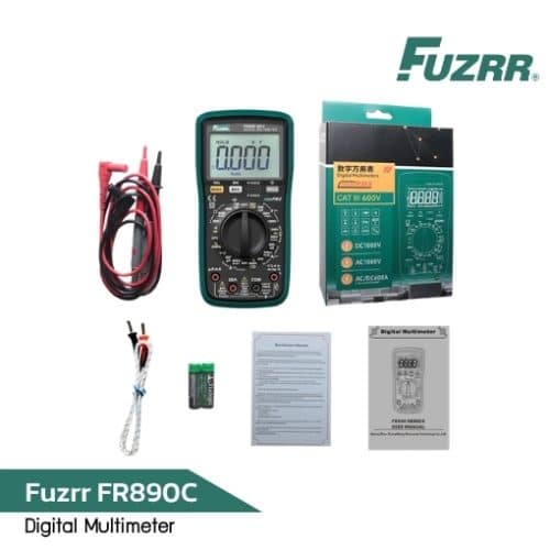 Fuzrr FR890C มัลติมิเตอร์ True RMS 6000 Counts